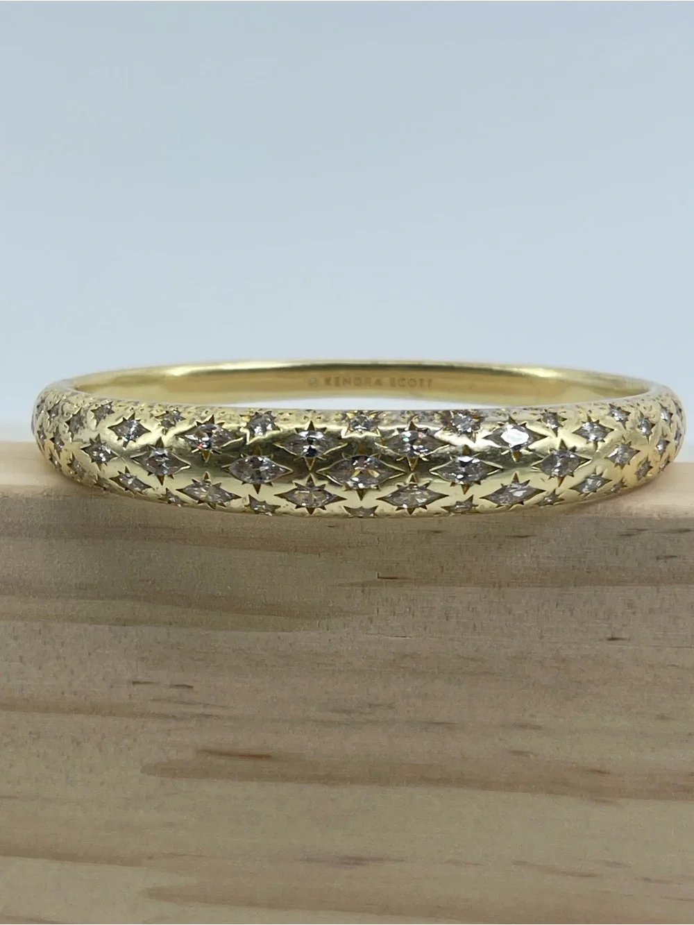 Kendra Scott Gold Star Motif Bangle Bracelet